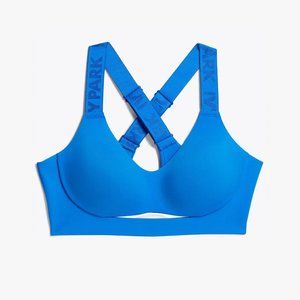 ADIDAS HG4476 WOMENS IVY PARK IVP CUT OUT BRA BLUE sizes Small-4XL available